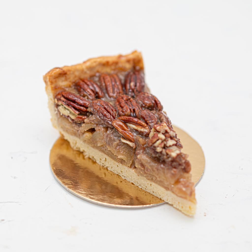 Apple Pecan Pie (porción)