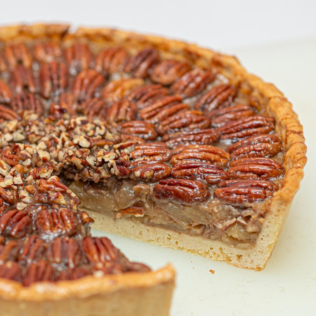 Apple Pecan Pie (porción)