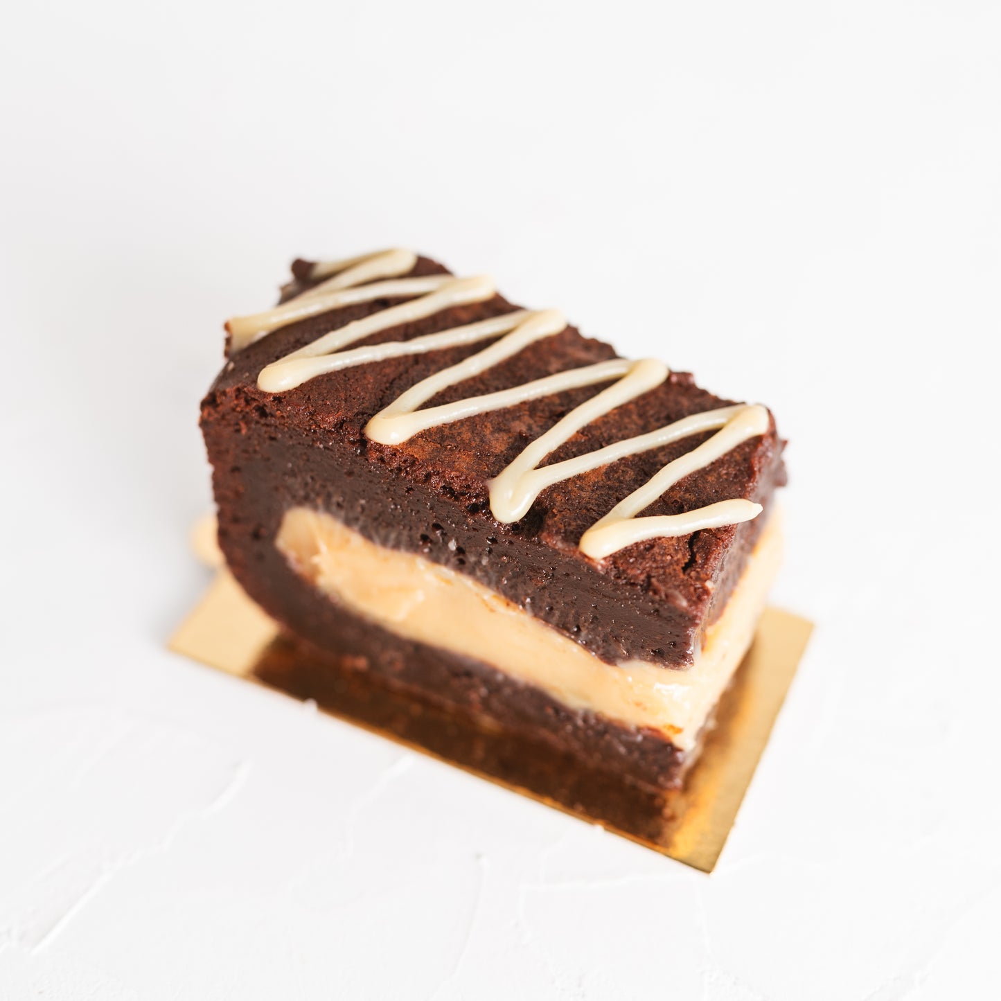 Brownie relleno LECHE CONDENSADA